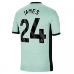 Günstige Fußballtrikots Chelsea James 24 3rd trikot 2023-24 Kurzarm